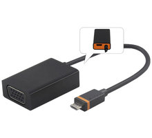 PremiumCord SlimPort/MyDP adaptér na VGA s micro USB napájením_1859370238