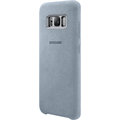 Samsung S8+, zadní kryt - kůže Alcantara, mint_763550317