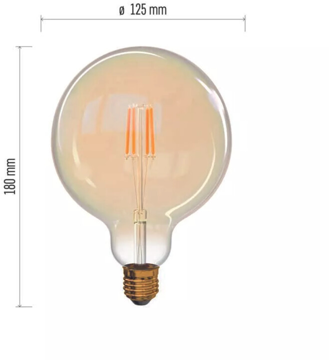 Emos LED žárovka Vintage G125, 4W, E27, teplá bílá+_1584200295