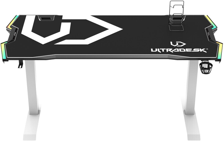 Ultradesk Force, bílý/černý_342700197