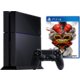 PlayStation 4, 1TB, černá + Street Fighter V