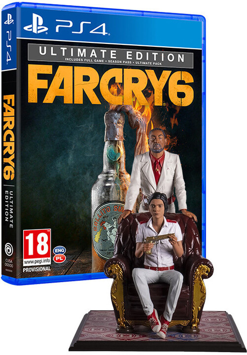 Far Cry 6 - Ultimate Edition + figurka Anton &amp; Diego (PS4)_1317682171