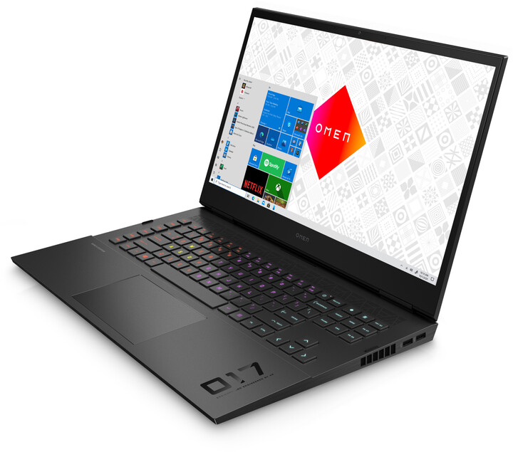 HP OMEN 17-ck0003nc (2021), černá_554210113