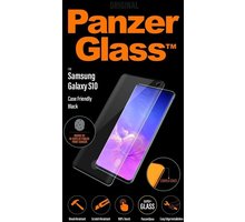 PanzerGlass ochranné sklo Premium pro Samsung Galaxy S10, FingerPrint Ready, černá_1649655679