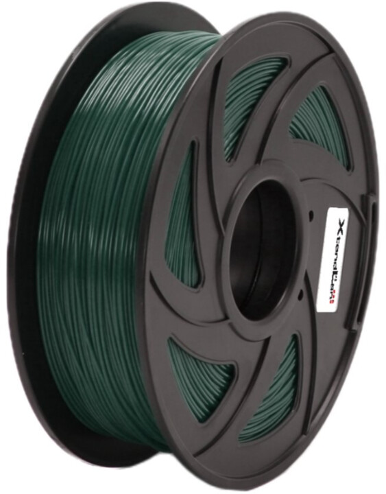 XtendLAN tisková struna (filament), PLA, 1,75mm, 1kg, myslivecky zelený_1634697538