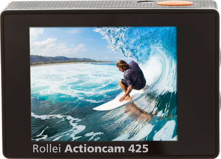 Rollei ActionCam 425 WiFi černá + náhradní baterie_541326719