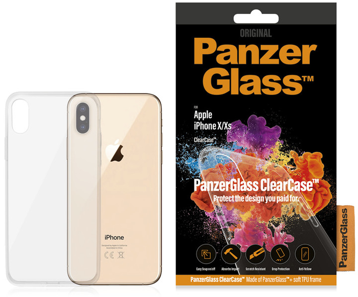 PanzerGlass ClearCase skleněný kryt pro Apple iPhone X/Xs, čirá_1552869358