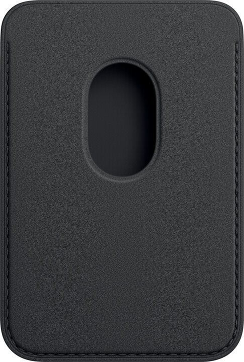 Apple kožená peněženka s MagSafe pro iPhone, černá_1689231019