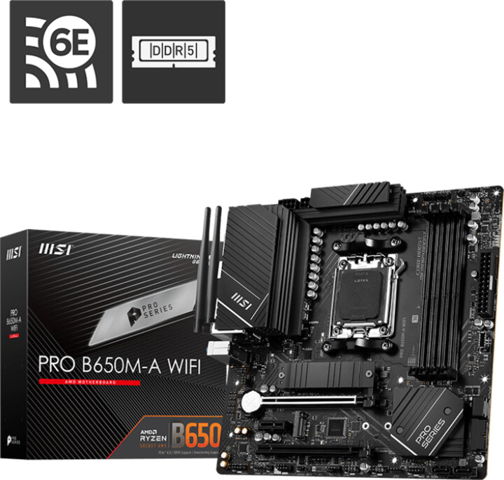 MSI PRO B650M-A WIFI - AMD B650_584657524