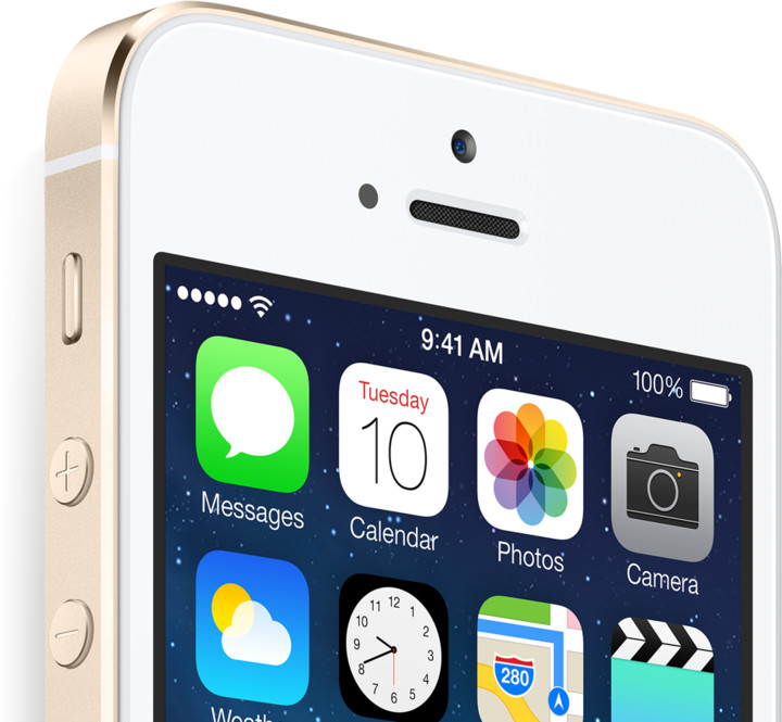 Apple iPhone 5s - 16GB, zlatá_392387593