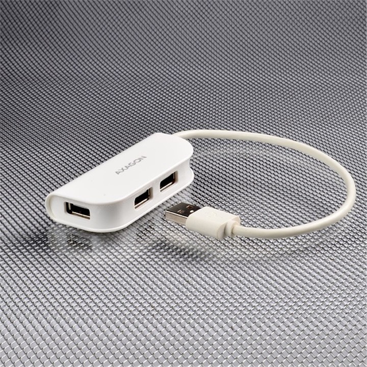 AXAGON externí 4x USB2.0 READY WHITE hub_233817393