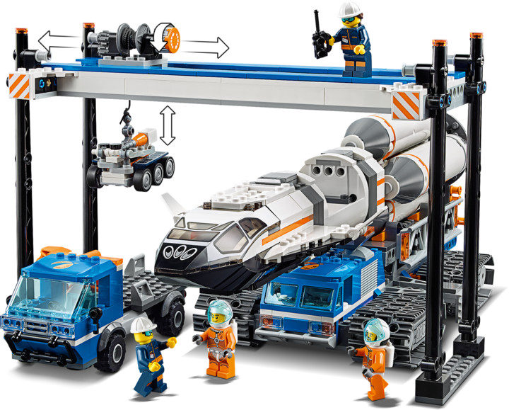 LEGO® City 60229 Montáž a přeprava vesmírné rakety_166439825
