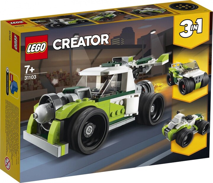 LEGO® Creator 3v1 31103 Auto s raketovým pohonem_1354628909