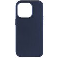 FIXED kožený zadní kryt MagLeather s podporou Magsafe pro Apple iPhone 13 Pro, modrá_1230855935