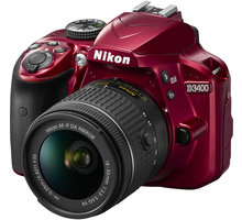 Nikon D3400 + AF-P 18-55 VR, červená_1436816423