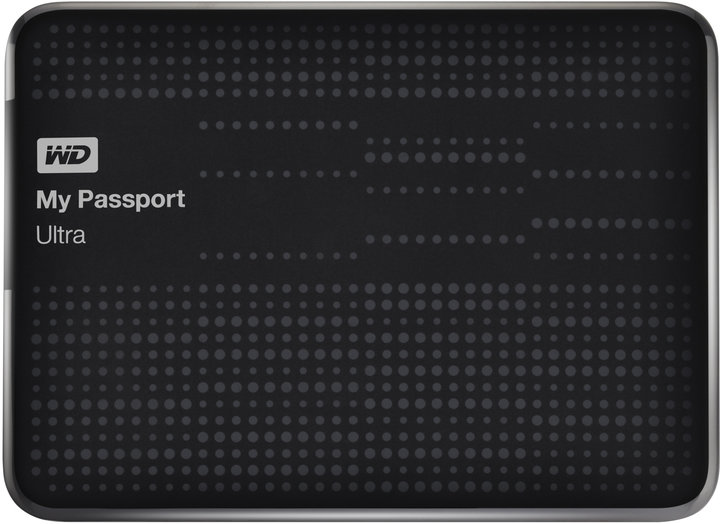 WD My Passport Ultra - 1TB, černá_510650504