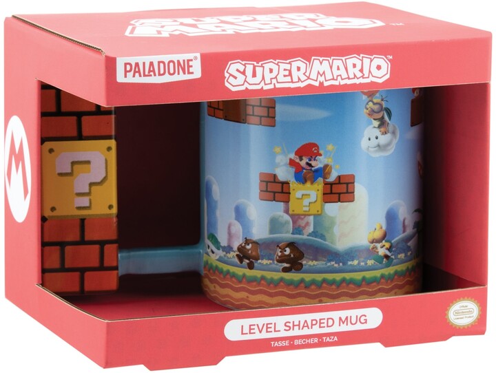 Hrnek Super Mario - Level Shaped Mug, 325 ml