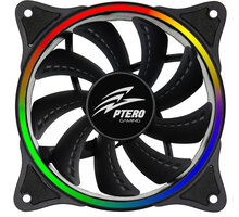Evolveo Ptero FR1, Rainbow, 6pin, 5V RGB, 120mm