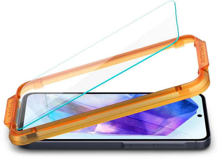 Spigen ochranné sklo tR AlignMaster pro Samsung Galaxy A55, 2ks, černá_118040226