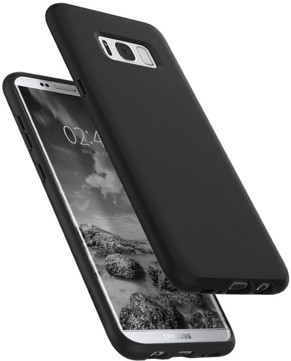 Spigen Liquid Crystal pro Samsung Galaxy S8+, matte black_988488354