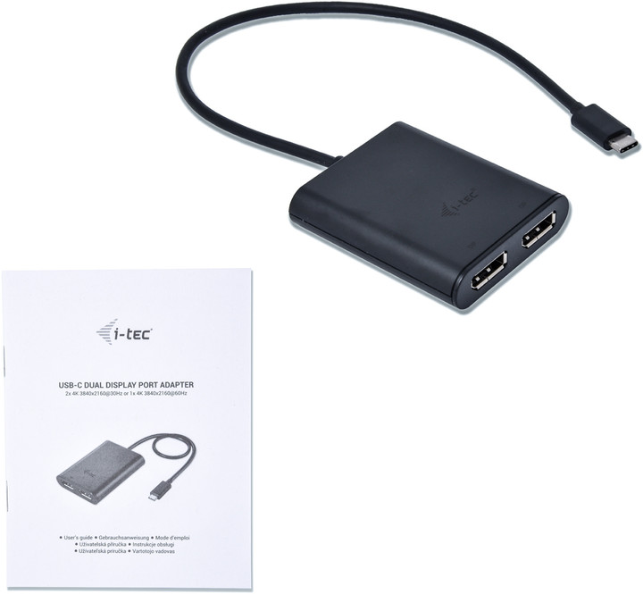 i-tec USB-C na Dual Display Port adaptér_231642248