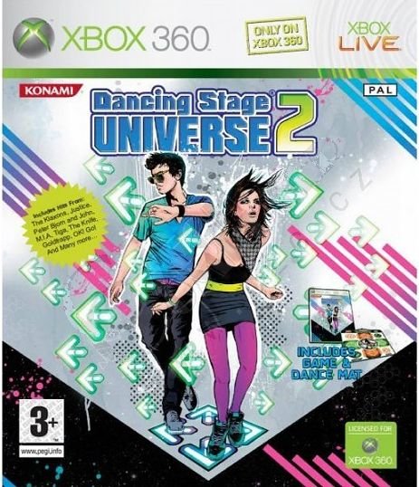 Dancing Stage Universe 2 + Dancepad (Xbox 360)_847781881