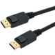 PremiumCord DisplayPort 1.2 přípojný kabel M/M, zlacené konektory, 3m