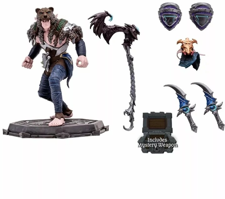 Figurka World of Warcraft - Night Elf Druid/Rogue (Rare)_1441596172