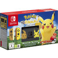 Nintendo Switch, černá/žlutá + Pokémon: Let&#39;s Go Pikachu + Poké Ball_1371891722