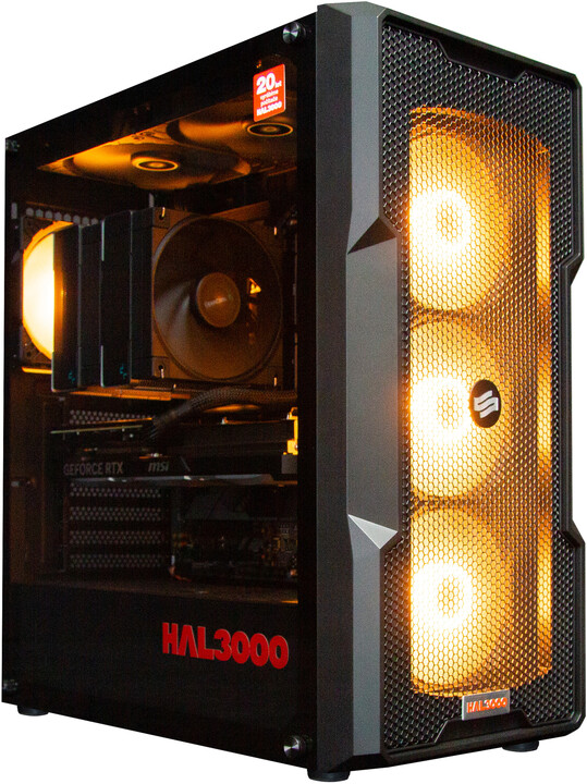 HAL3000 Alfa Gamer Ultimate (RTX 4070 Ti), černá_703662988