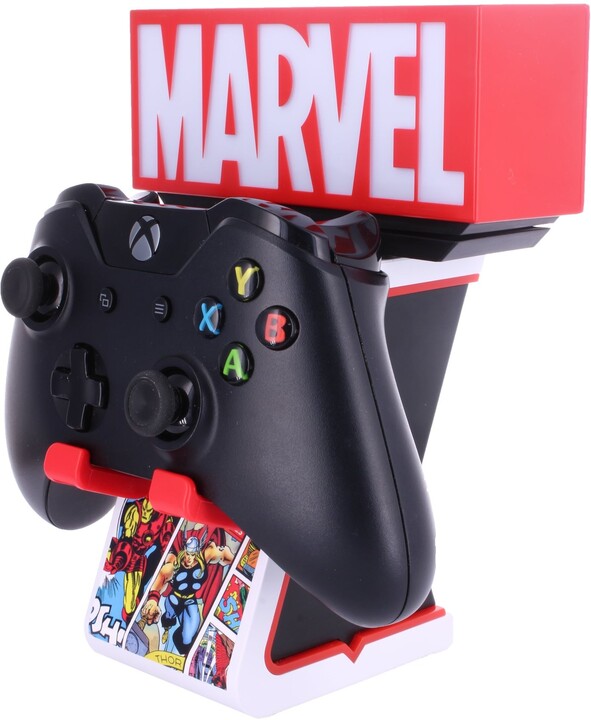 Ikon Marvel Logo nabíjecí stojánek, LED, 1x USB_1876892289