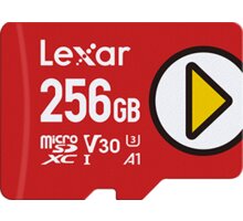 Lexar PLAY UHS-I U3 (Class 10) micro SDXC 256GB LMSPLAY256G-BNNNG