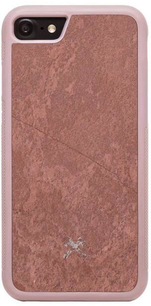 Woodcessories ochranný kryt TPU Bumper Stone pro iPhone 7/8/SE (2020), červená_1400944032