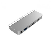 HyperDrive 6-in-1 USB-C Hub pro iPad Pro, stříbrná O2 TV HBO a Sport Pack na dva měsíce
