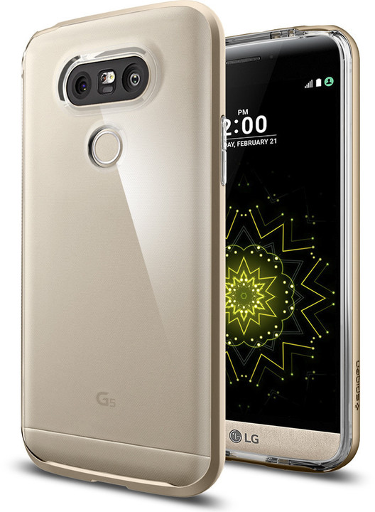 Spigen Neo Hybrid Crystal pro LG G5, zlatá_262909479