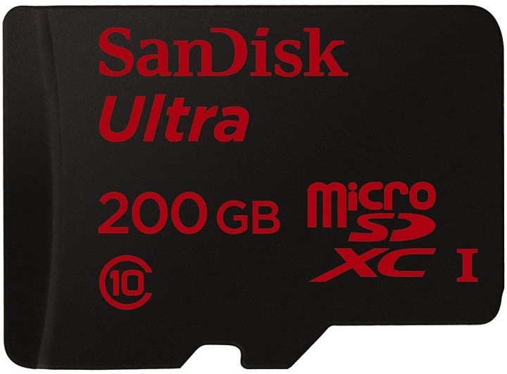 SanDisk Micro SDXC Ultra Android 200GB 90MB/s UHS-I + SD adaptér_1333599142