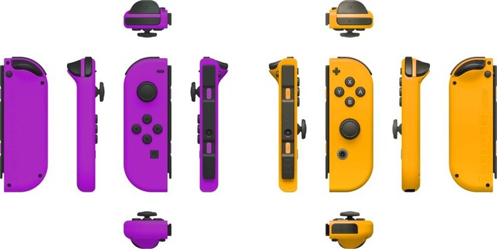 Nintendo Joy-Con (pár), fialový/oranžový (SWITCH)_896732647