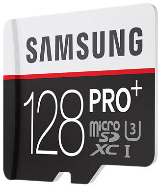 Samsung Micro SDXC PRO+ 128GB UHS-I U3 + SD adaptér_1419522190