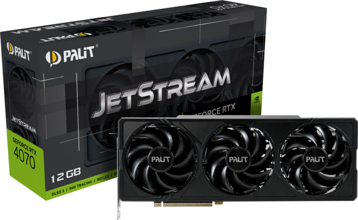 PALiT GeForce RTX 4070 JetStream, 12GB GDDR6X_1000702961