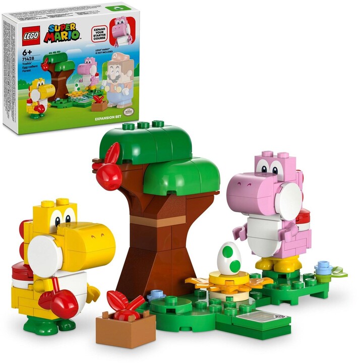 LEGO® Super Mario™ 71428 Yoshi a fantastický vajíčkový les – rozšiřující set_352063829
