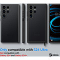 Spigen ochranný kryt Ultra Hybrid pro Samsung Galaxy S24 Ultra, transparentní, černý okraj_2085428961