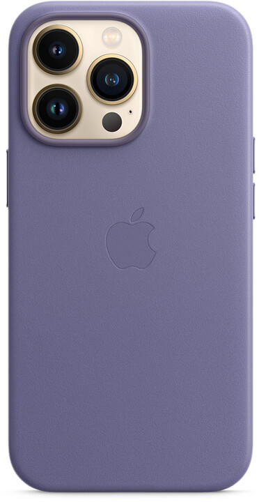 Apple kožený kryt s MagSafe pro iPhone 13 Pro, šeříkově nachová_1313495830