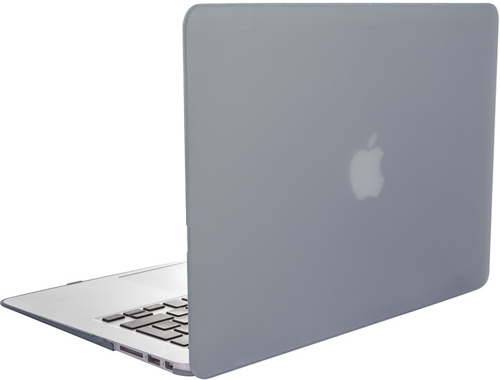 EPICO plastový kryt pro MacBook Air 13&quot; 2018 MATT (A1932), šedá_1877298659