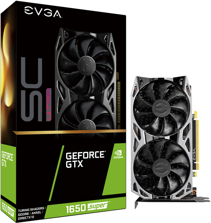 EVGA GeForce GTX 1650 SUPER SC ULTRA GAMING, 4GB GDDR6_176085139