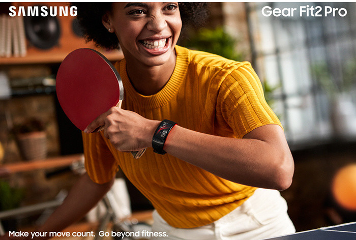 Samsung Gear Fit2 PRO, červená/černá_43526291