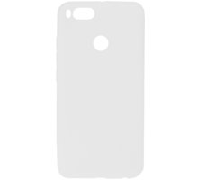 EPICO pružný plastový kryt pro Xiaomi Mi A1 SILK MATT - bílý transparentní_471488720