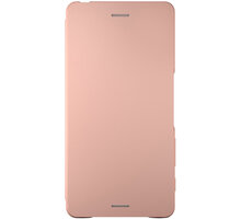 Sony SCR52 Style Cover Flip Xperia X, růžová/zlatá_1407015997