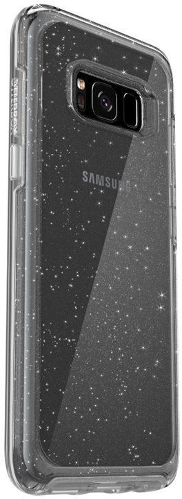 Otterbox plastové ochranné pouzdro pro Samsung S8 - průhledné se stříbrnými tečkami_280253239