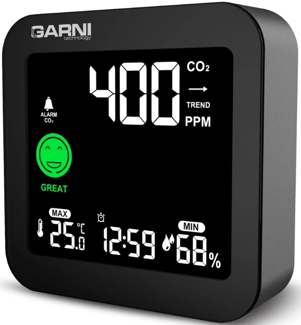 Měřič CO2 GARNI 201 OneCare