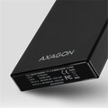 AXAGON Powerbank ALU SLIM 10000mAh 2x QC3.0 výstup, Type-C vstup, LCD displej, černá_515279435